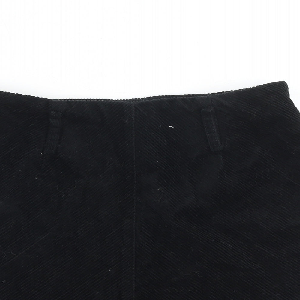 Womens UK Size 10 Denim & Co. Mini Corduroy Skirt