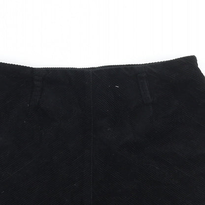 Womens UK Size 10 Denim & Co. Mini Corduroy Skirt