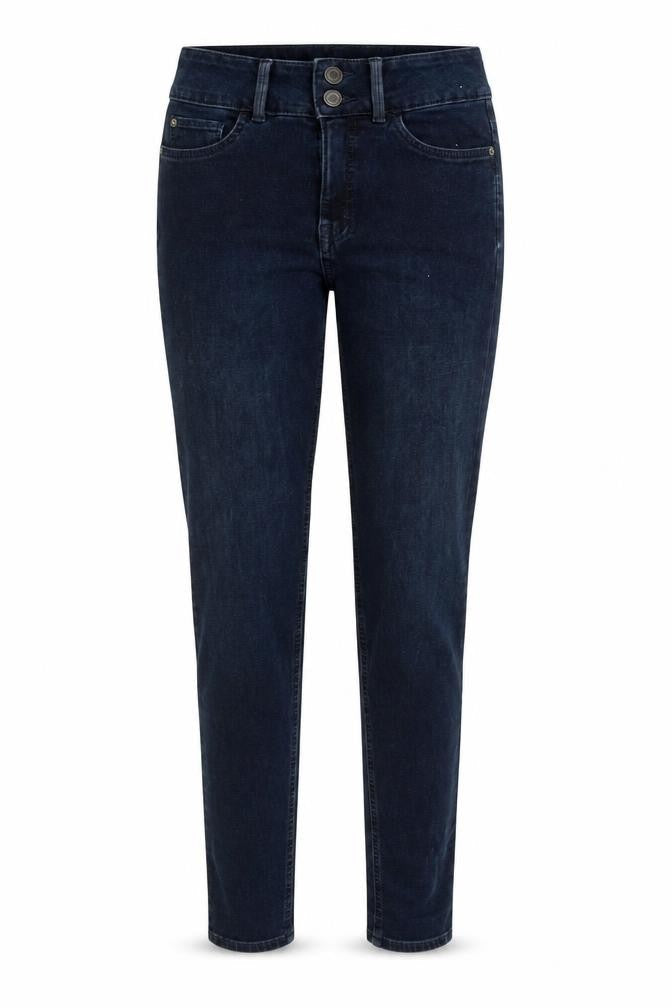 Marks and Spencer Womens Blue Cotton Skinny Jeans Size 8 L31 in Slim Zip