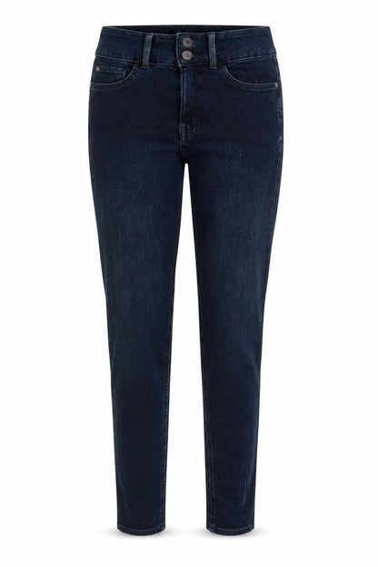 Marks and Spencer Womens Blue Cotton Skinny Jeans Size 8 L31 in Slim Zip