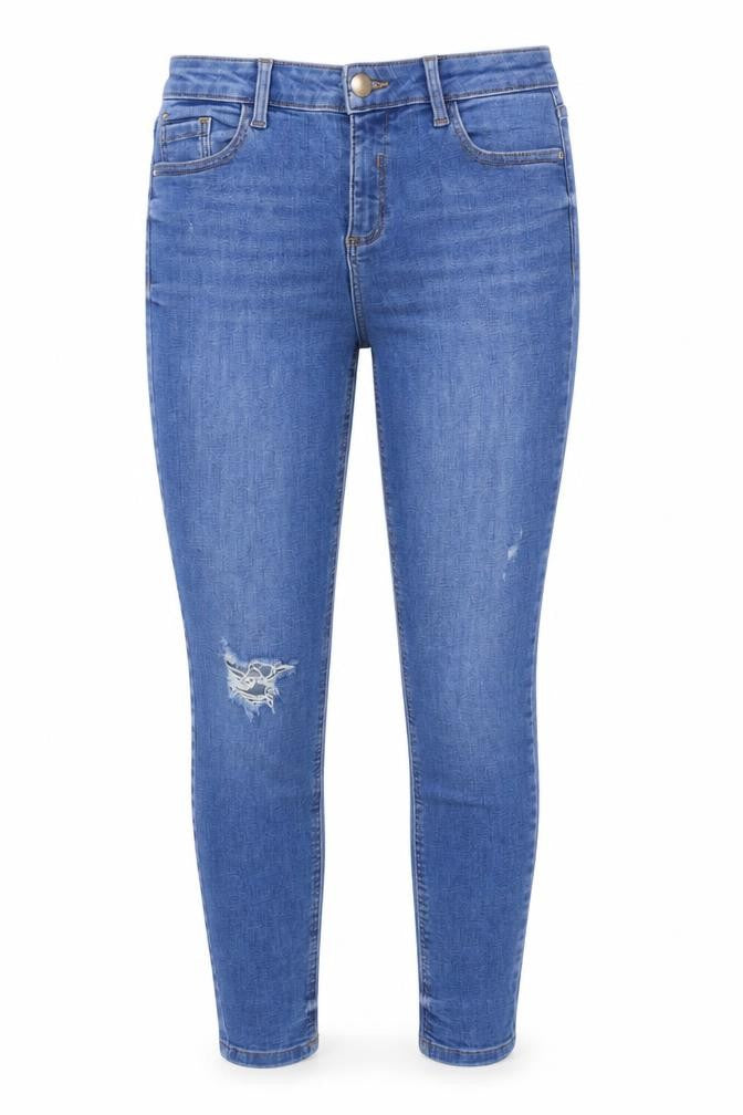 Womens UK Size 8 Dorothy Perkins Slim Fit Skinny Blue Jeans