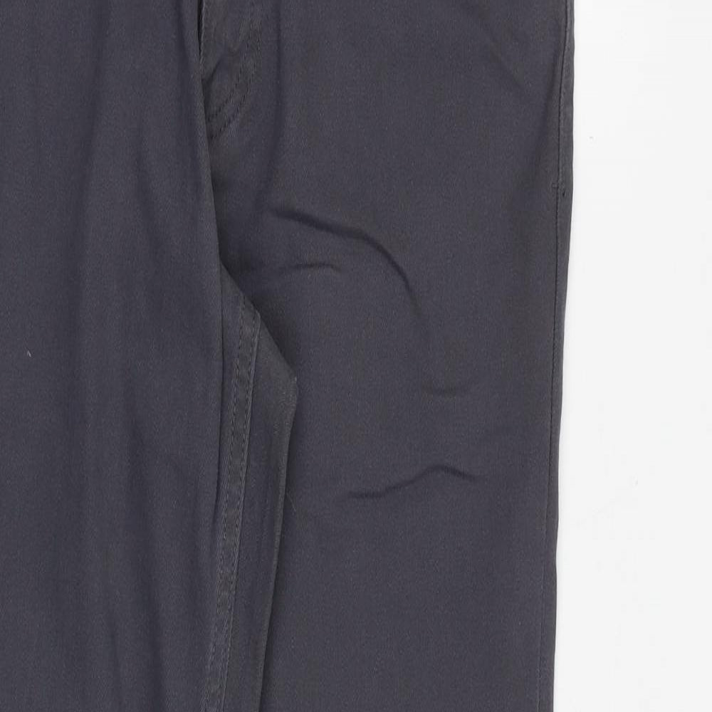 H&M Mens Grey Cotton Skinny Jeans Size 30 in L31 in Slim Zip