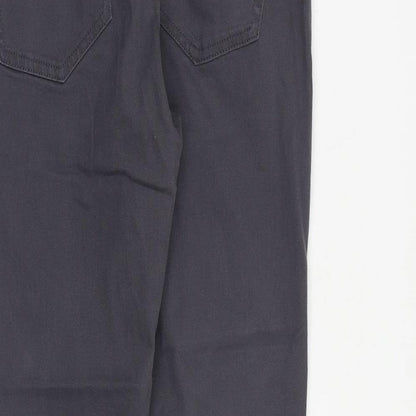 H&M Mens Grey Cotton Skinny Jeans Size 30 in L31 in Slim Zip