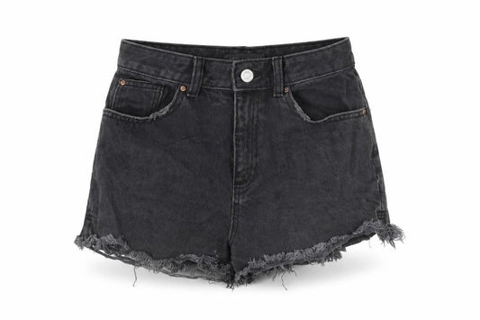 Womens UK Size 10 Denim & Co. Regular Fit Cut-Off Shorts