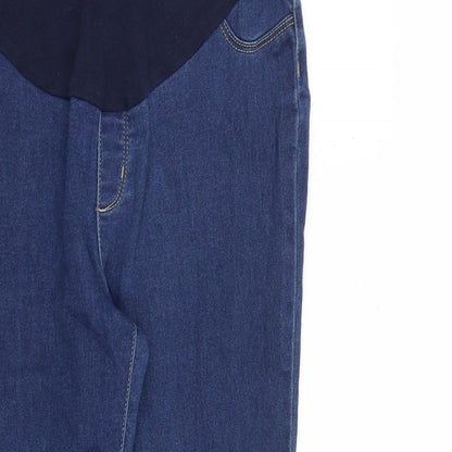 George Womens Blue Cotton Jegging Jeans Size 10 L29 in Regular