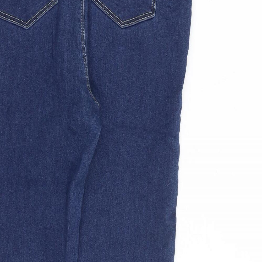 George Womens Blue Cotton Jegging Jeans Size 10 L29 in Regular