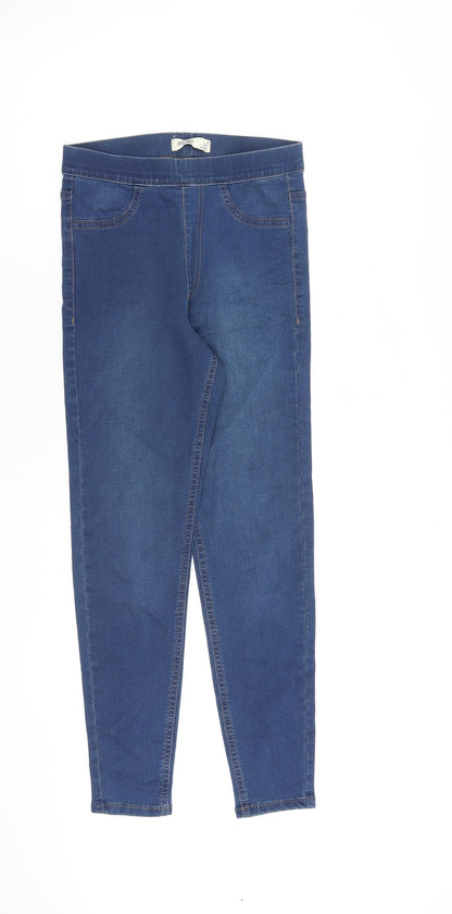 Womens UK Size 6 Marks and Spencer Regular Fit Jegging Blue Jeans