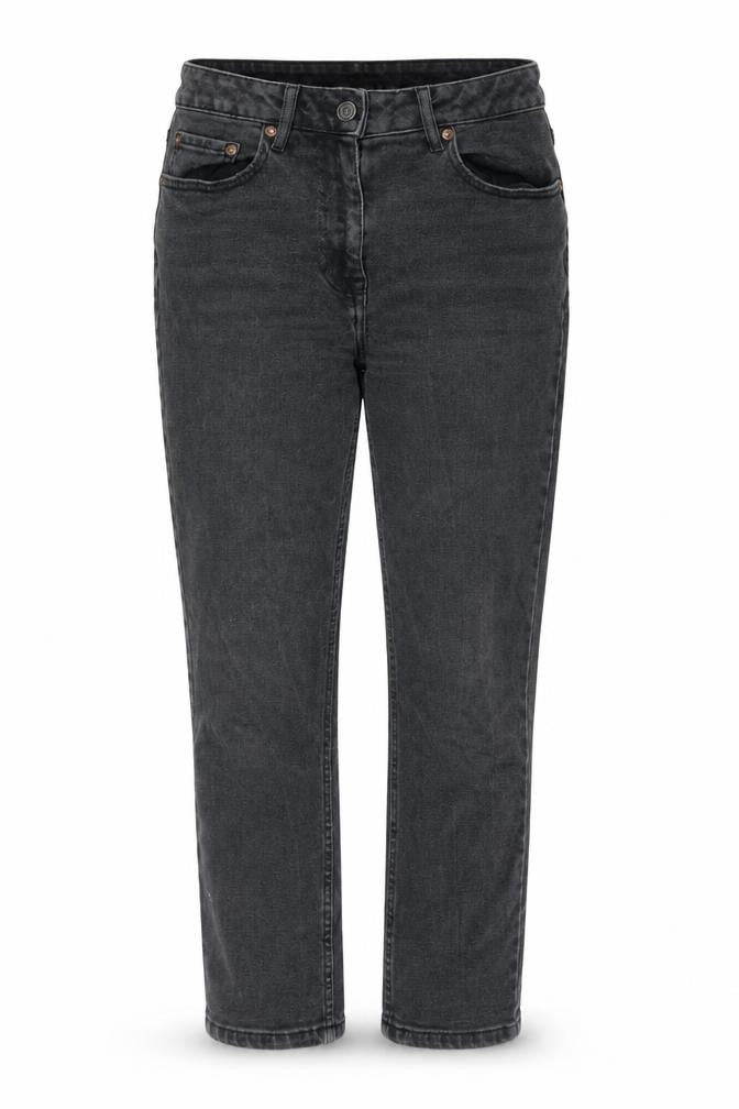 Womens UK Size 10 NEXT Slim Fit Straight Grey Jeans