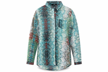 Womens UK Size S Goldie Multicoloured Basic Button-Up