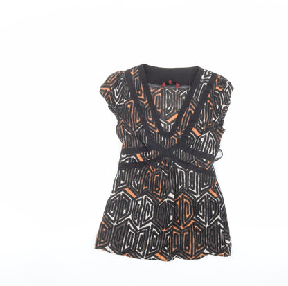 Womens UK Size 8 John Richmond Multicoloured Basic T-Shirt