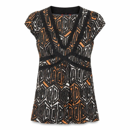 Womens UK Size 8 John Richmond Multicoloured Basic T-Shirt