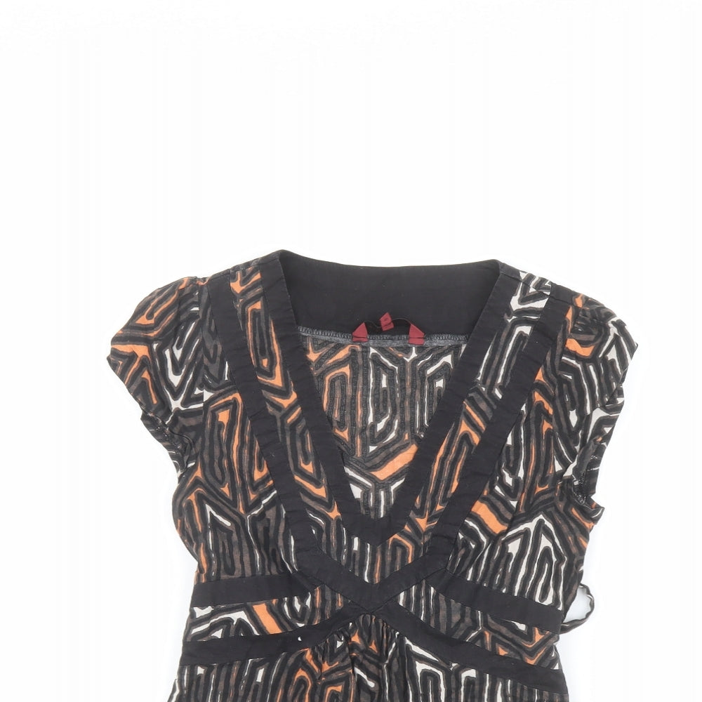 Womens UK Size 8 John Richmond Multicoloured Basic T-Shirt