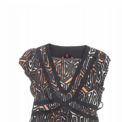 Womens UK Size 8 John Richmond Multicoloured Basic T-Shirt