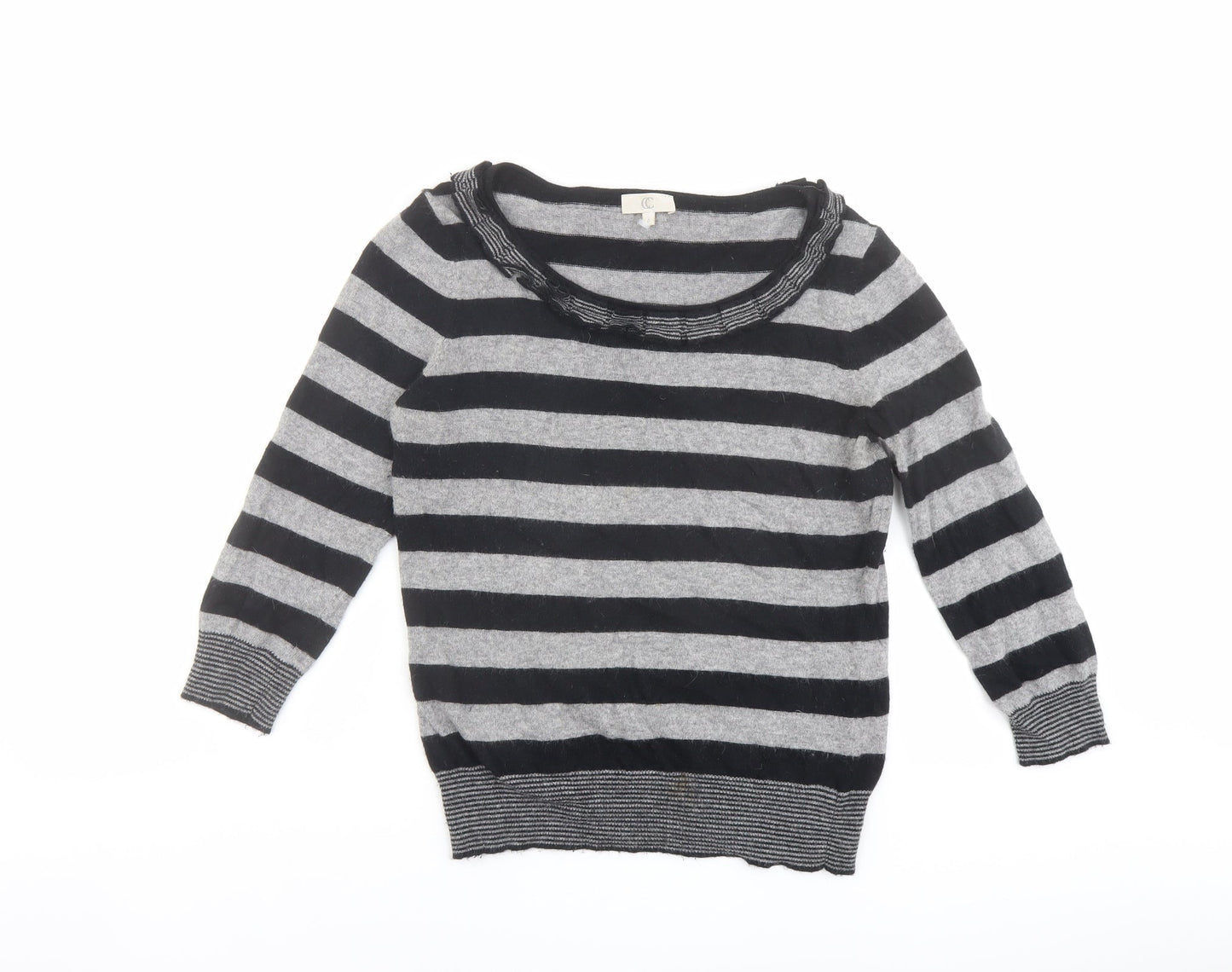 Womens UK Size S CC Grey Pullover Jumper