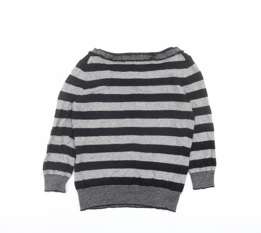 Womens UK Size S CC Grey Pullover Jumper