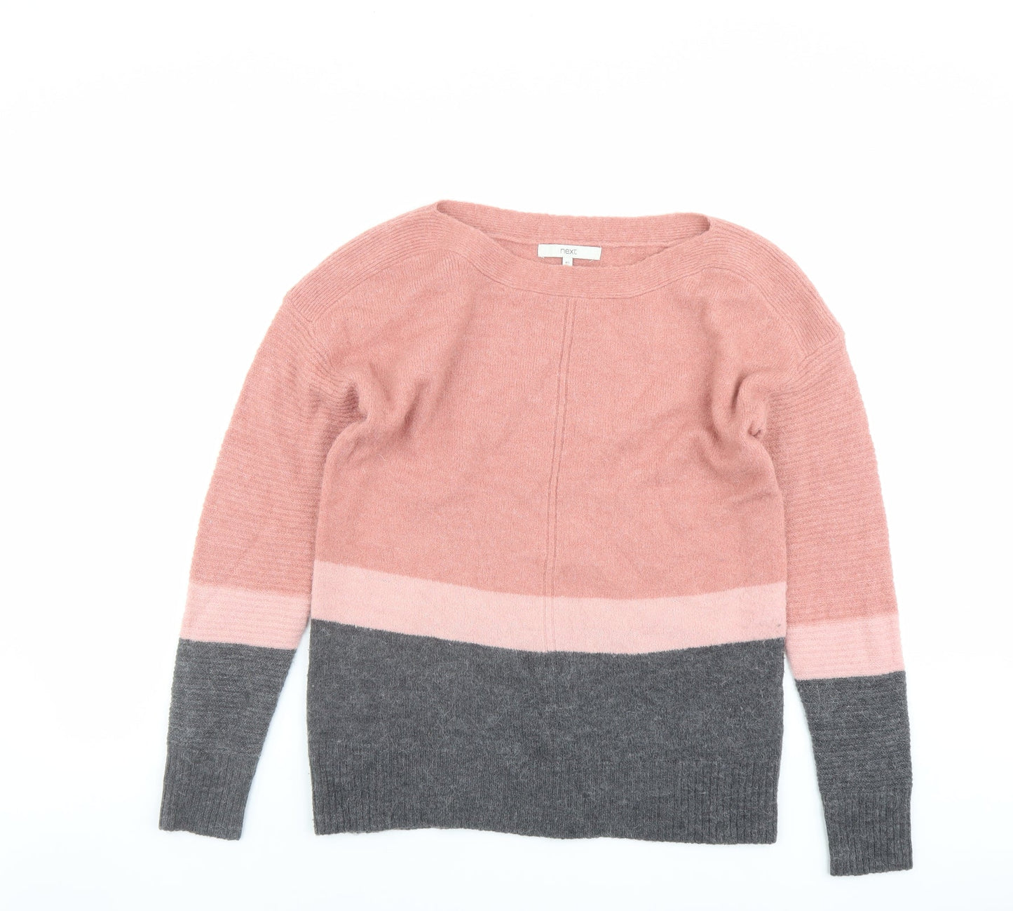 Womens UK Size XS NEXT Pink Pullover Jumper