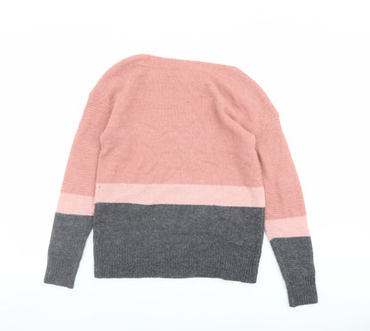 Womens UK Size XS NEXT Pink Pullover Jumper