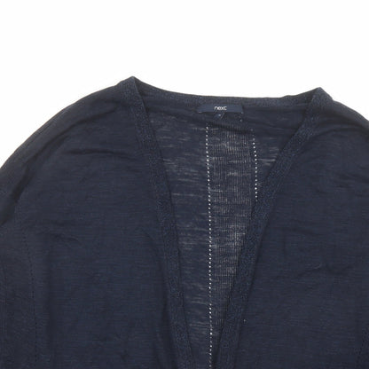 Womens UK Size 12 NEXT Blue Cardigan Jumper