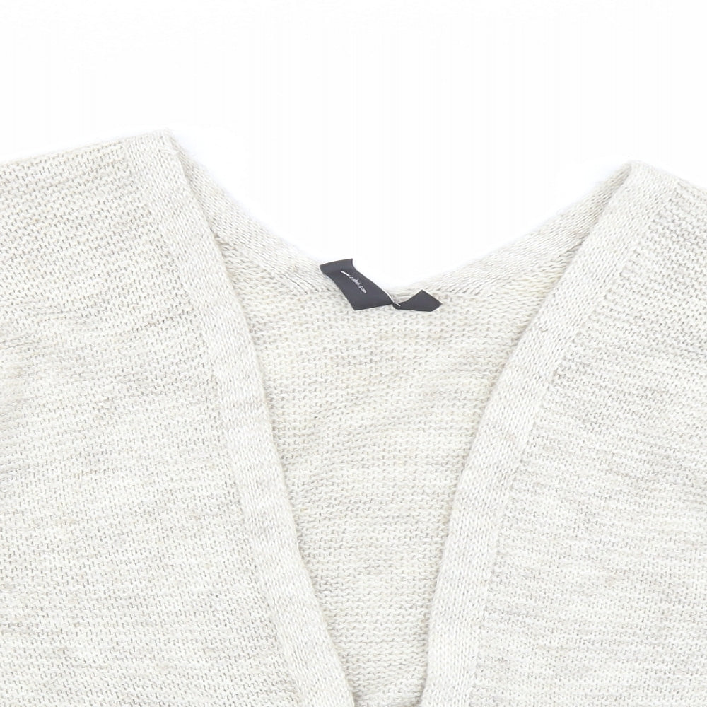 Womens UK Size 10 Izabel Beige Shrug Jumper