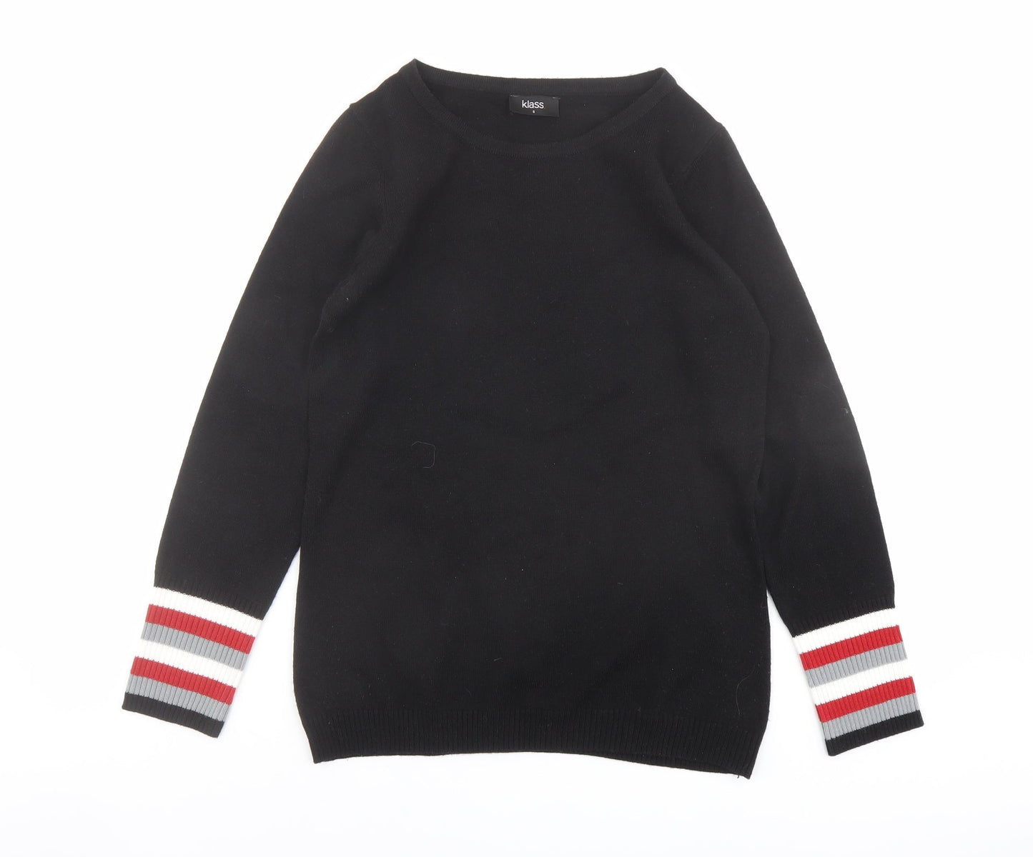 Womens UK Size S Klass Black Pullover Jumper