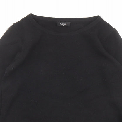 Womens UK Size S Klass Black Pullover Jumper
