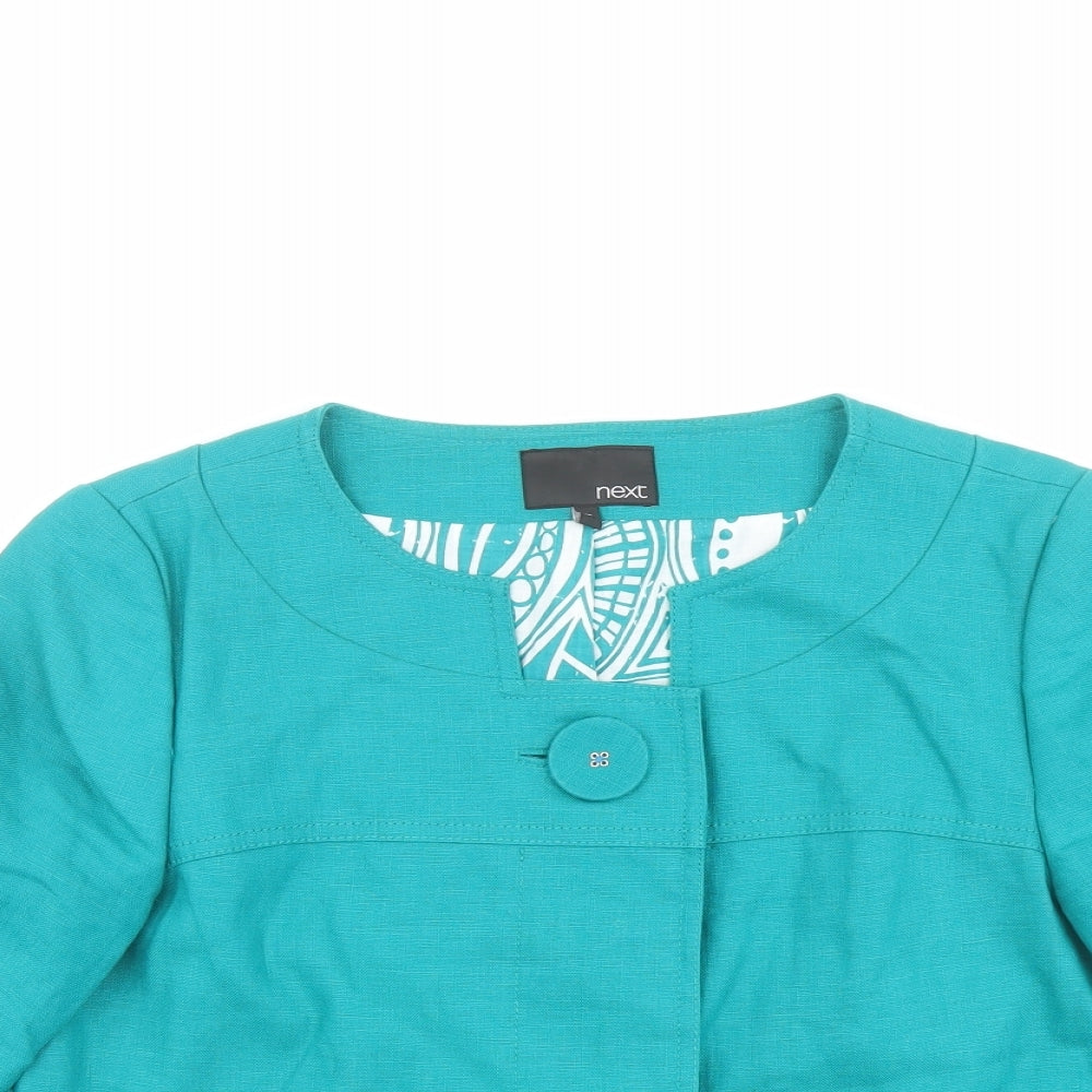 Womens UK Size 10 NEXT Green Jacket