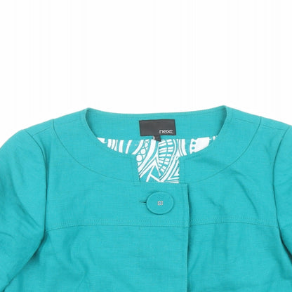 Womens UK Size 10 NEXT Green Jacket