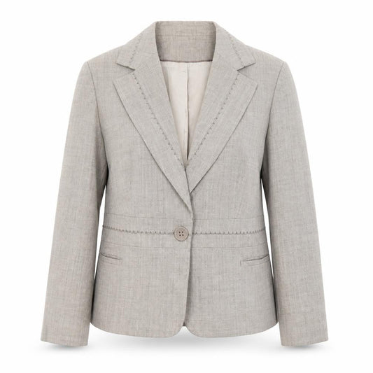 Womens UK Size 16 Marks and Spencer Regular Beige Blazer