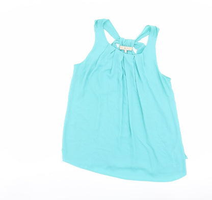Womens UK Size 16 Billie & Blossom Blue Basic Tank