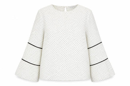 Womens UK Size 12 Warehouse White Basic Blouse