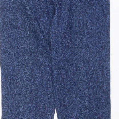 Womens UK Size 8 Marks and Spencer Regular Fit Jegging Blue Jeans