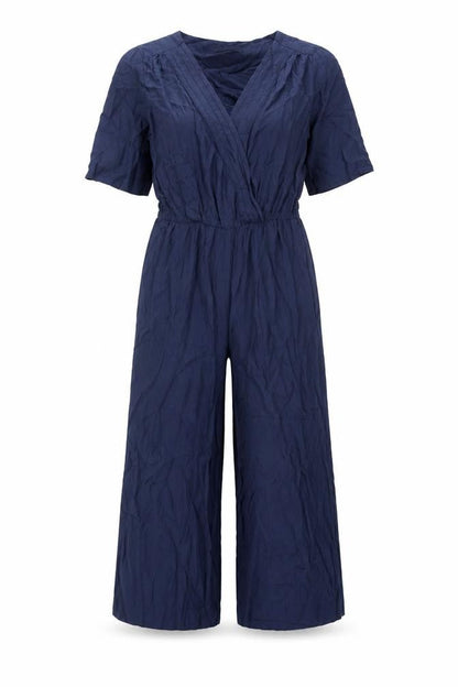 Womens UK Size 8 Marks and Spencer One-Piece Blue Jumpsuit