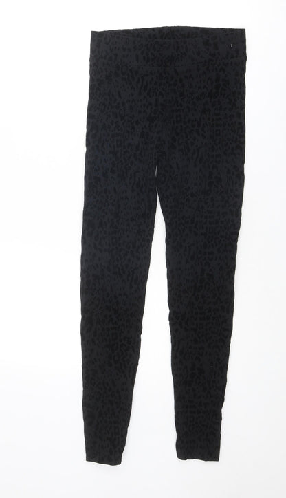 Womens UK Size 8 Marks and Spencer  Carrot Black Leggings