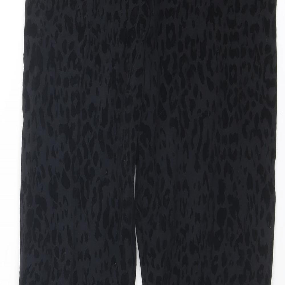 Womens UK Size 8 Marks and Spencer  Carrot Black Leggings