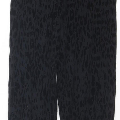 Womens UK Size 8 Marks and Spencer  Carrot Black Leggings
