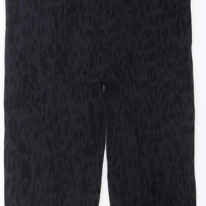 Womens UK Size 8 Marks and Spencer  Carrot Black Leggings