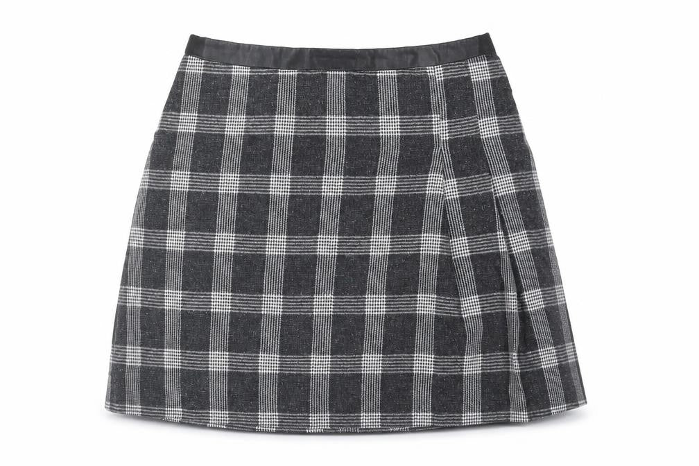 Womens UK Size 10 Oasis Black Cargo Skirt