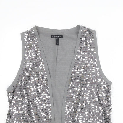 Womens UK Size M Isabella Oliver Silver Basic Blouse