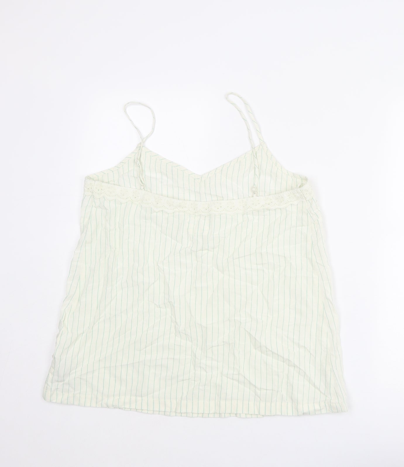 Womens UK Size 12 Marks and Spencer Ivory Camisole Tank
