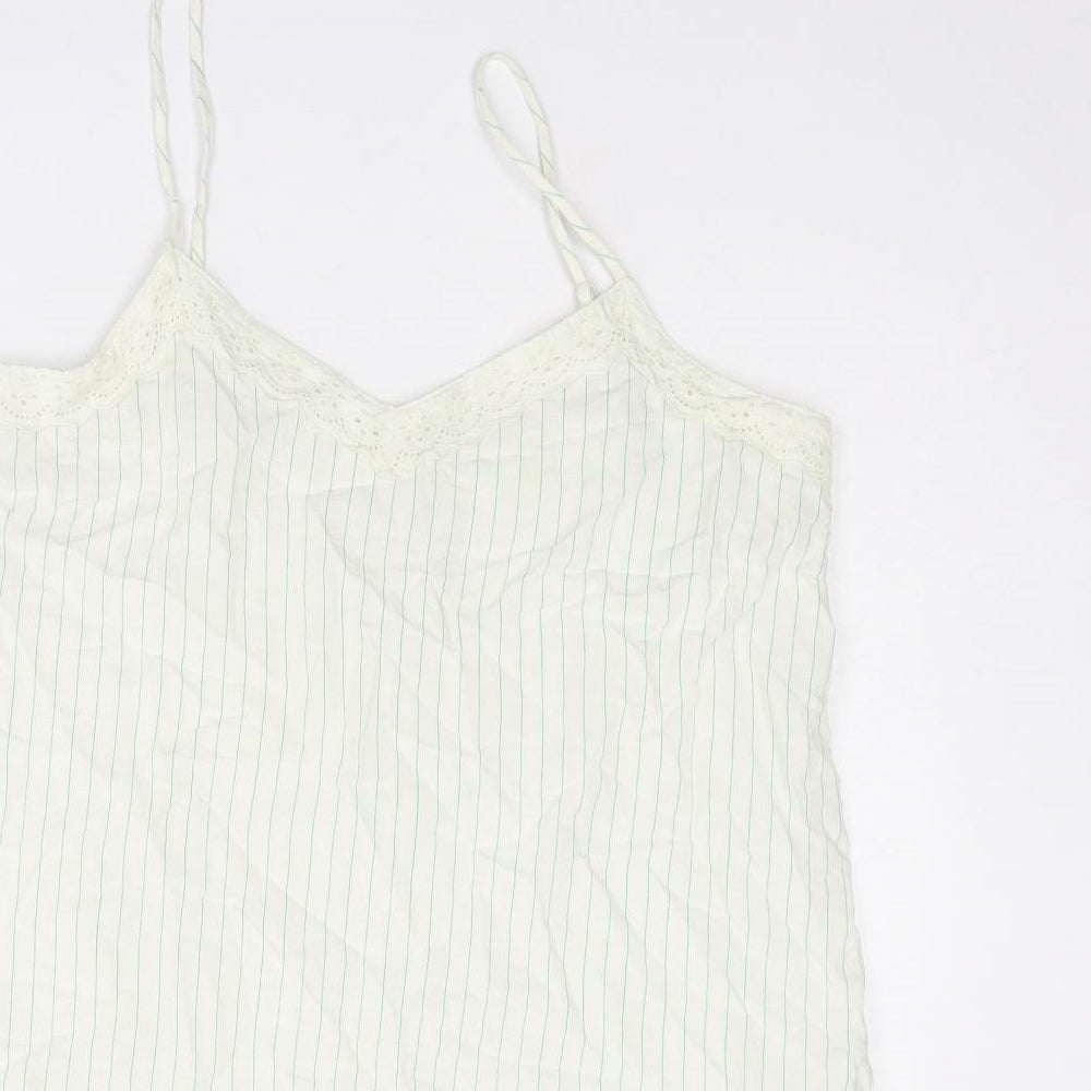 Womens UK Size 12 Marks and Spencer Ivory Camisole Tank