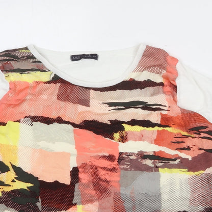 Womens UK Size 16 Marks and Spencer Multicoloured Basic T-Shirt