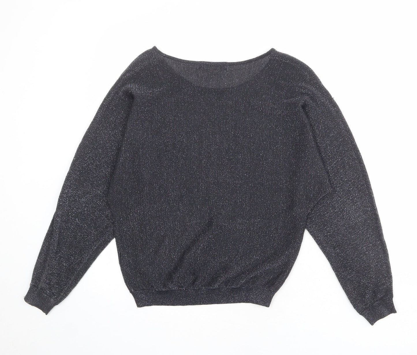 Womens UK Size 8 Marks and Spencer Black Pullover Jumper
