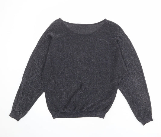Womens UK Size 8 Marks and Spencer Black Pullover Jumper