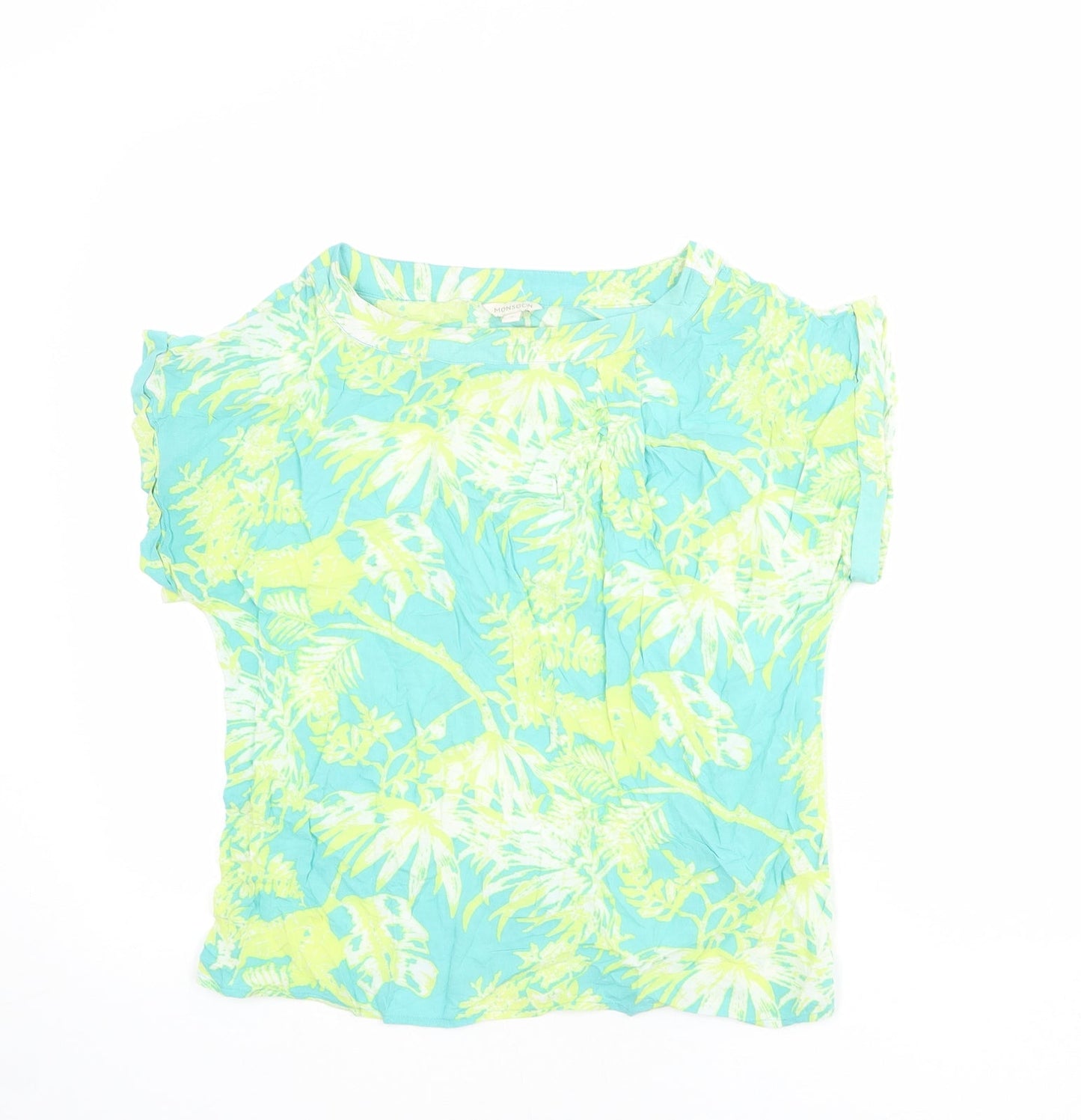 Womens UK Size S Monsoon Multicoloured Basic T-Shirt