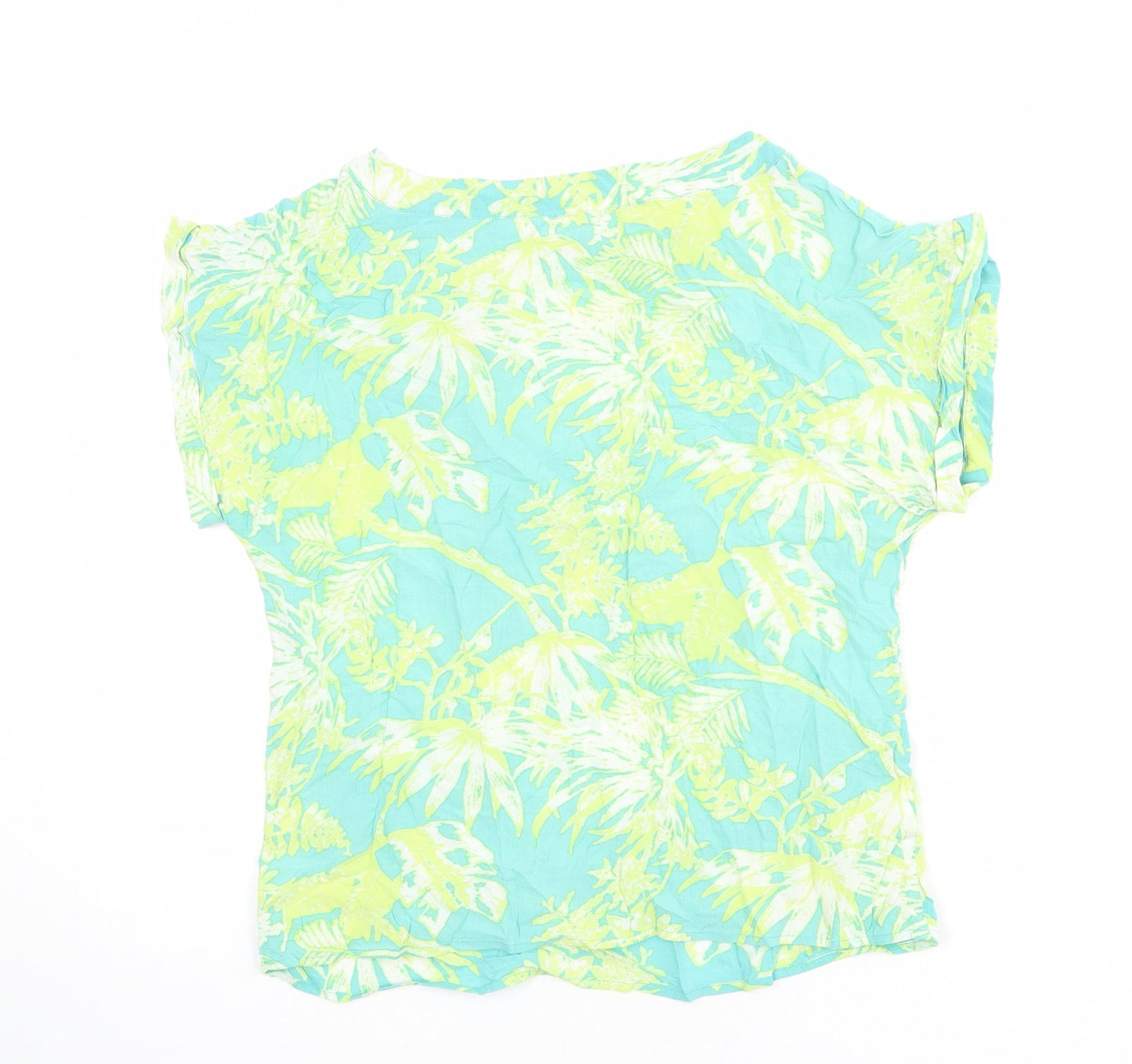 Womens UK Size S Monsoon Multicoloured Basic T-Shirt