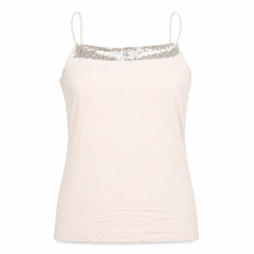 Womens UK Size 14 Autograph Pink Basic Tank