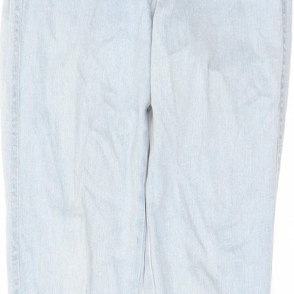 H&M Mens Blue Cotton Skinny Jeans Size 27 in L32 in Regular Zip