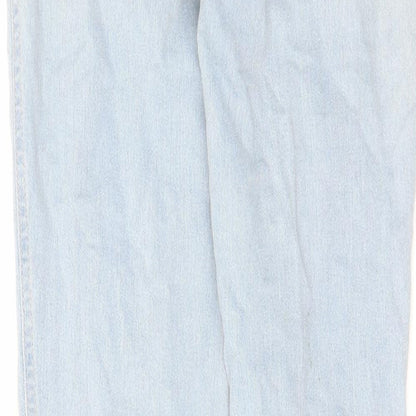 H&M Mens Blue Cotton Skinny Jeans Size 27 in L32 in Regular Zip