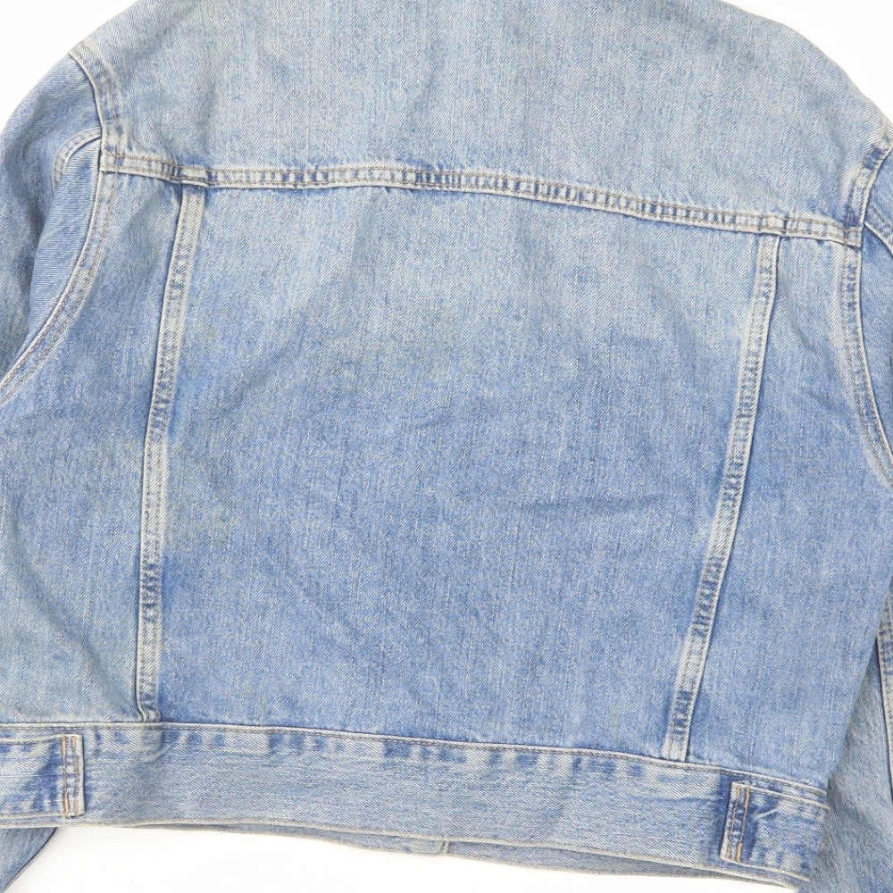 Womens UK Size 8 Topshop Blue Jacket
