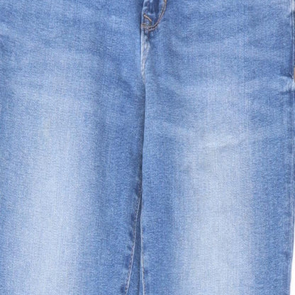 Gap Womens Blue Cotton Skinny Jeans Size 8 L29 in Regular Zip